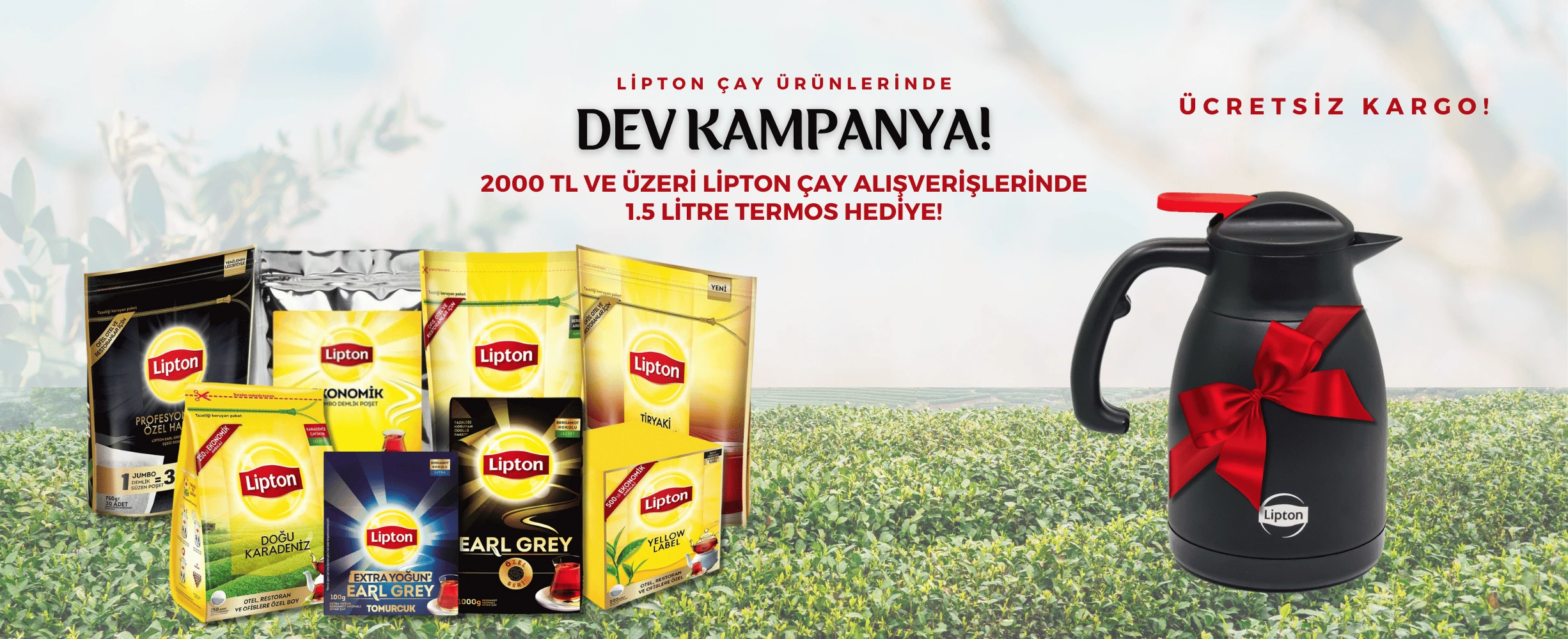 Lipton Termos Hediyesi Angun Store'da