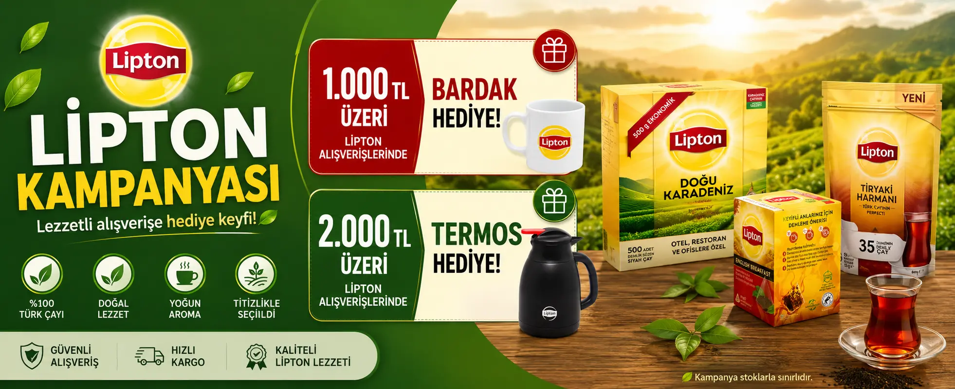 Lipton Çay Hediye Kampanyası