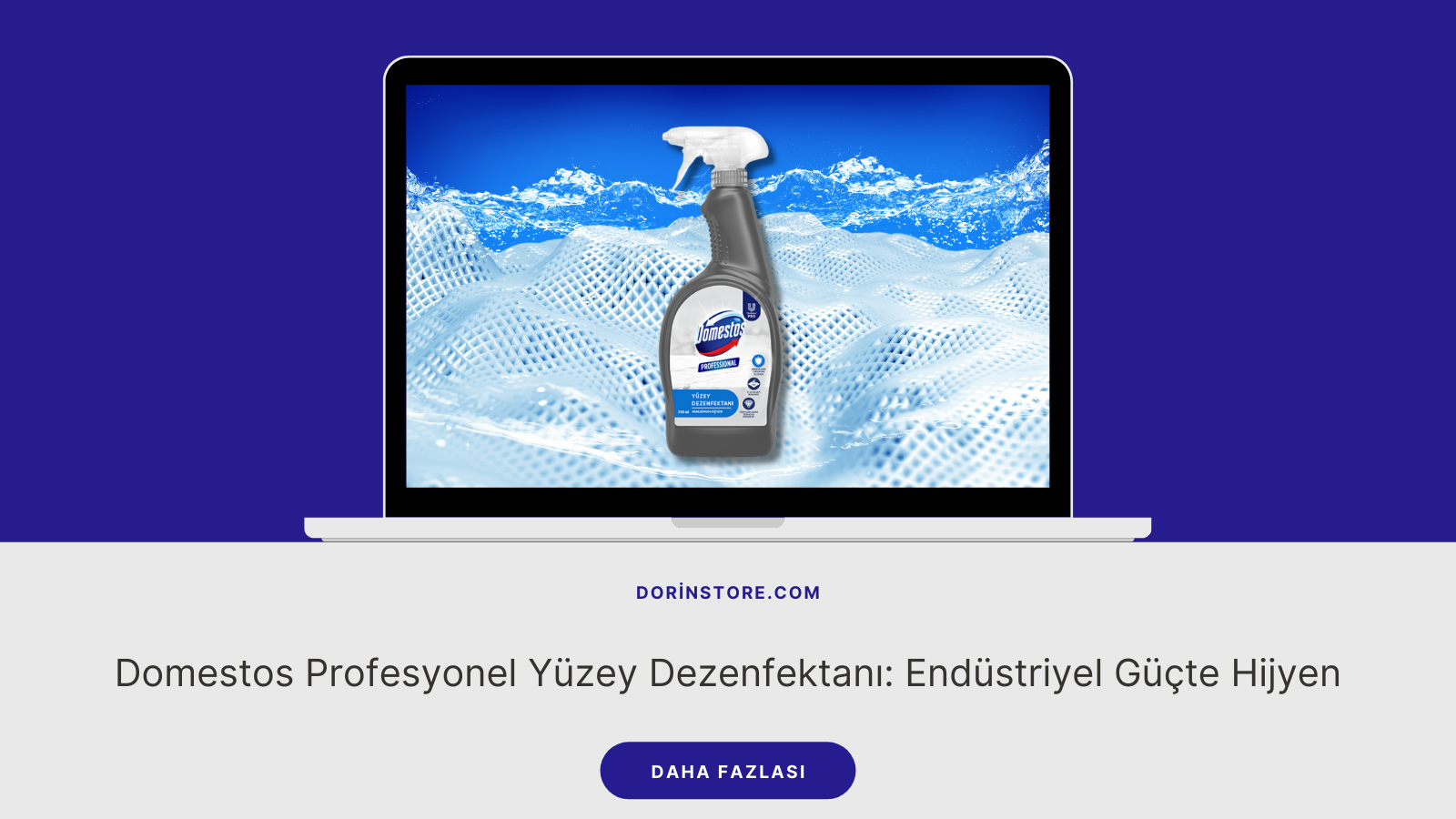Domestos Profesyonel Yüzey Dezenfektanı: Endüstriyel Güçte Hijyen