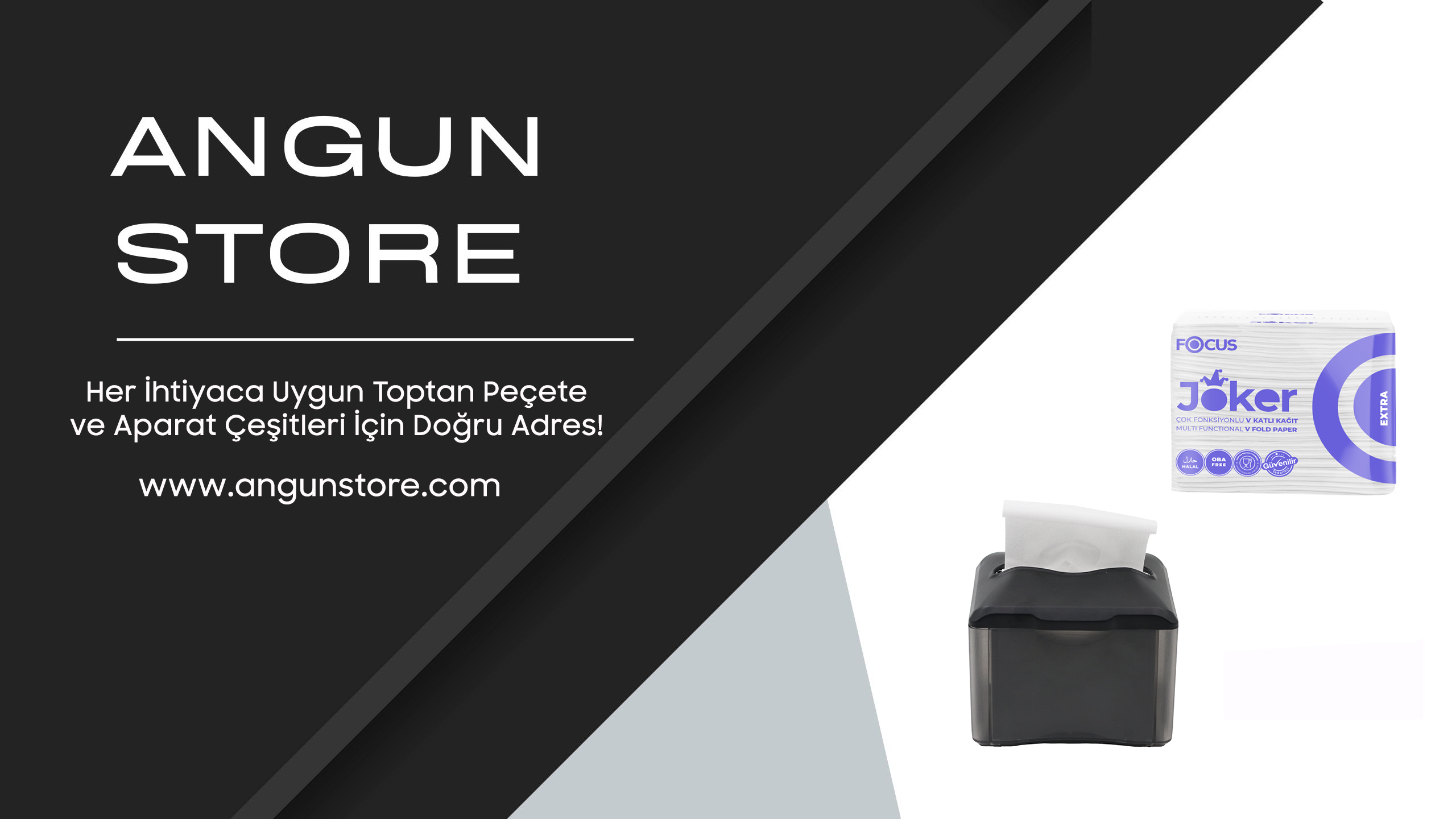 Focus Joker V Katlı Kağıt Peçete Angun Store' da!