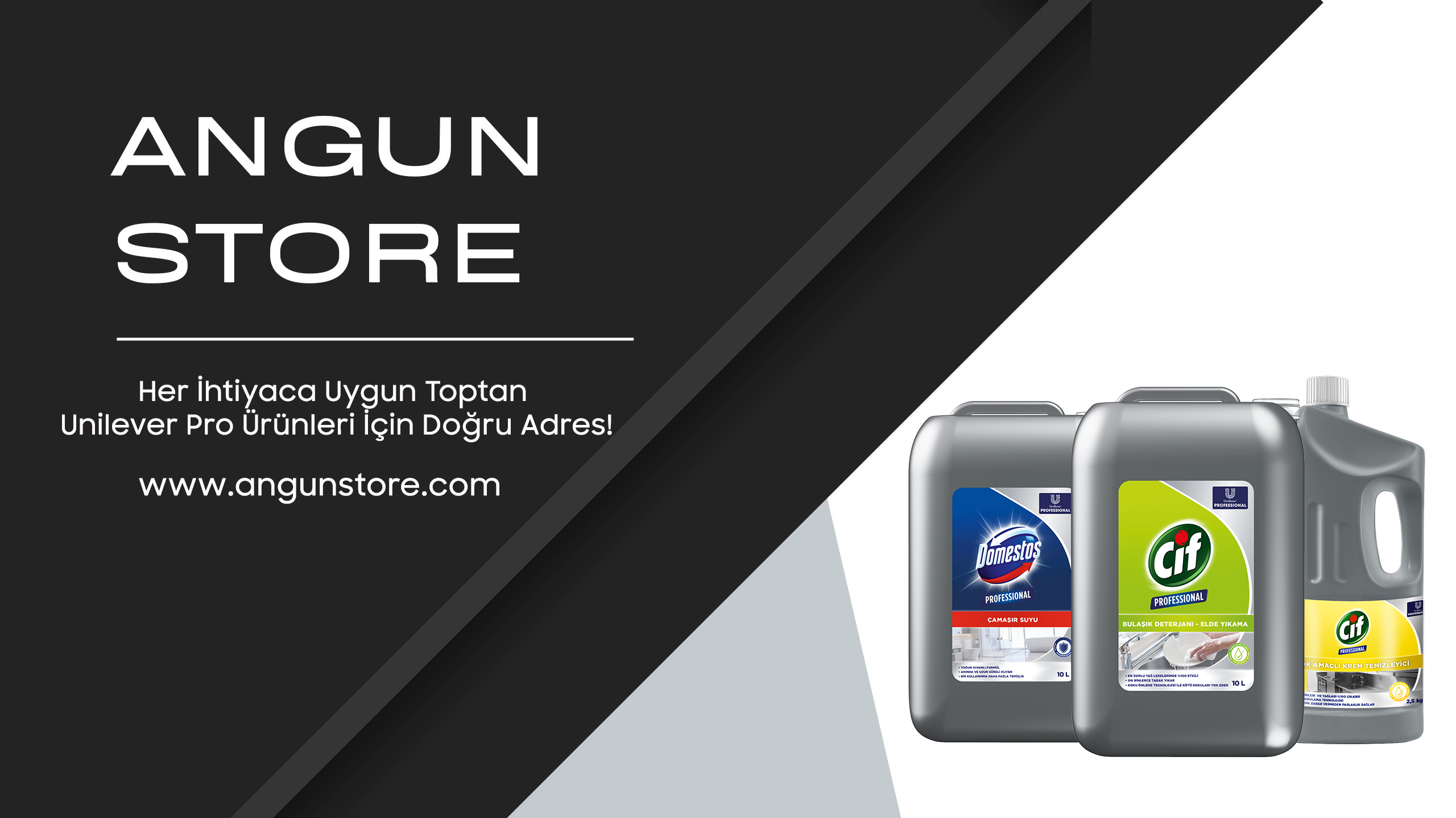 Unilever Professional Artık Angun Store'da!