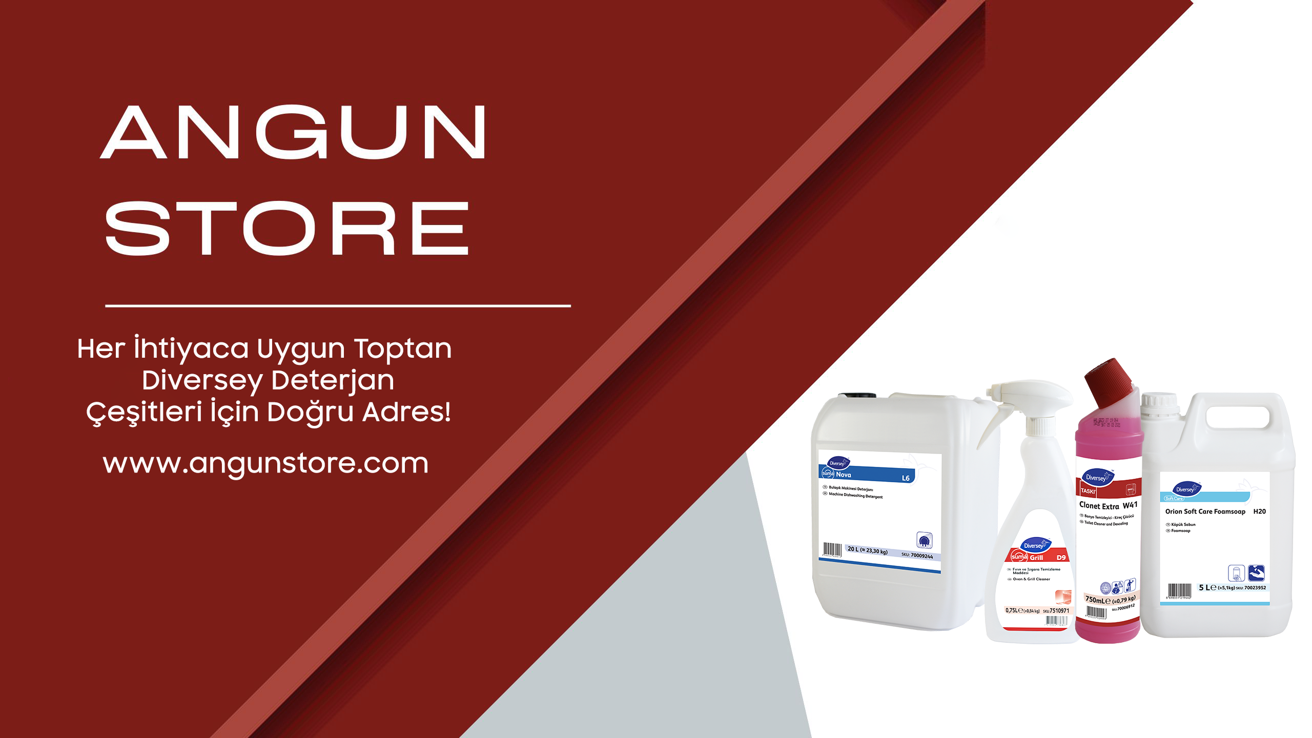 Diversey'in Vazgeçilmez Hijyen Ürünleri ve Kullanım Alanları