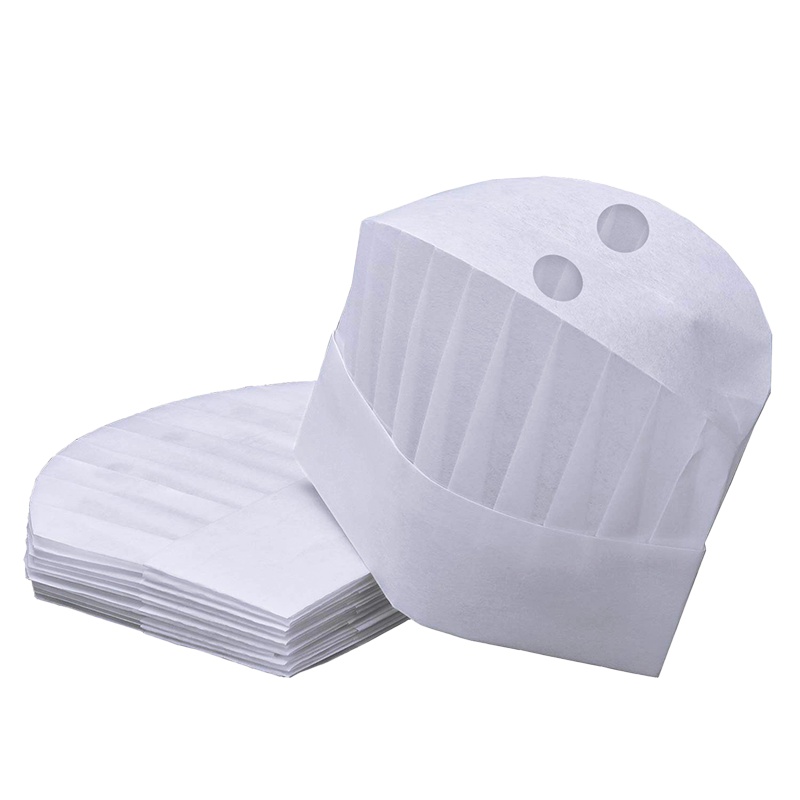 Aşçı Kepi Beyaz 27x23 Cm - 1