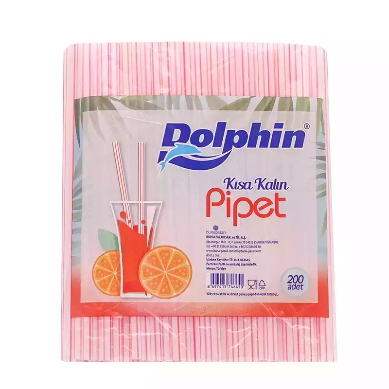Ayran Pipeti 200'lü - DOLPHİN