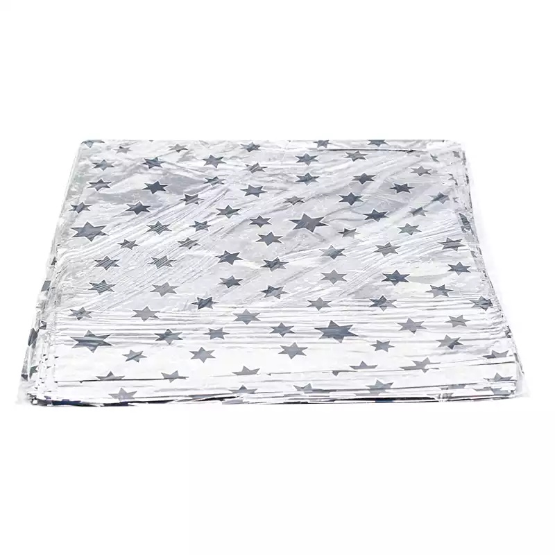 Bantlı Metalize Poşet Hediye Poşeti 20x25 100'lü - ANGUN AMBALAJ