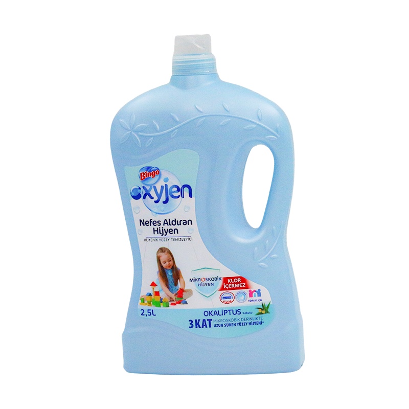 Bingo Oxyjen Okaliptus Kokulu Hipoalerjenik Hijyenik Yüzey Temizlyici 2,5 L - Focus (1)