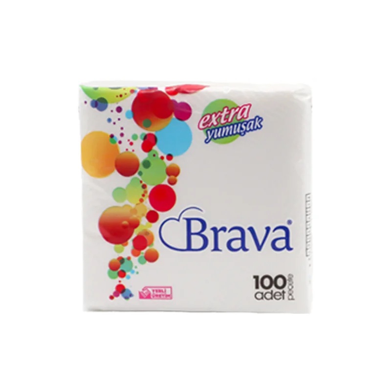 Brava Extra Peçete 100 Lü 24 Paket 30x30 Cm Koçal - 3
