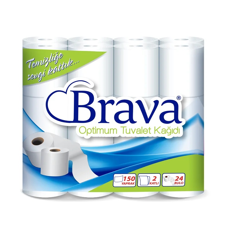 Brava Optimum Tuvalet Kağıdı 72 Li Koçal 24x3 - 1