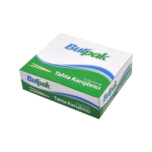Burpak Bambu Tahta Karıştırıcı 400 Lü - BURPAK