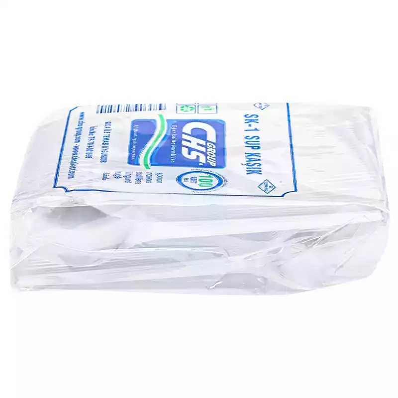 Chs Plastik Süp Kaşık 100'lü - CHS (1)