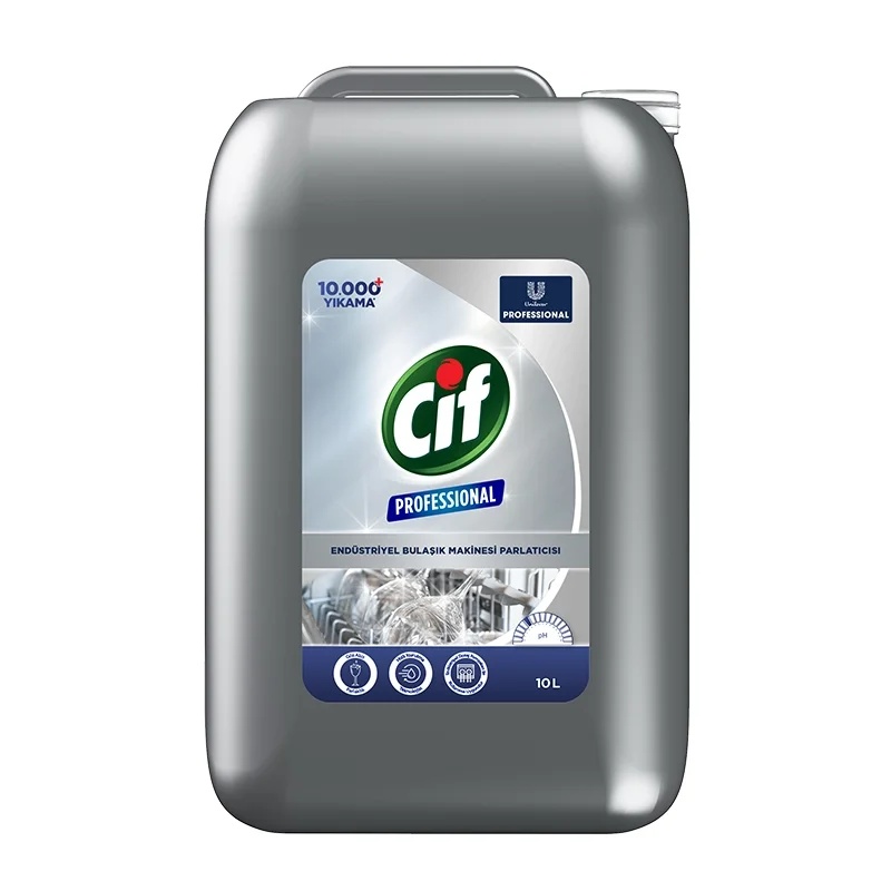 Cif Professional Endüstriyel Bulaşık Makinesi Parlatıcısı 10L Ücretsiz Kargo - 2