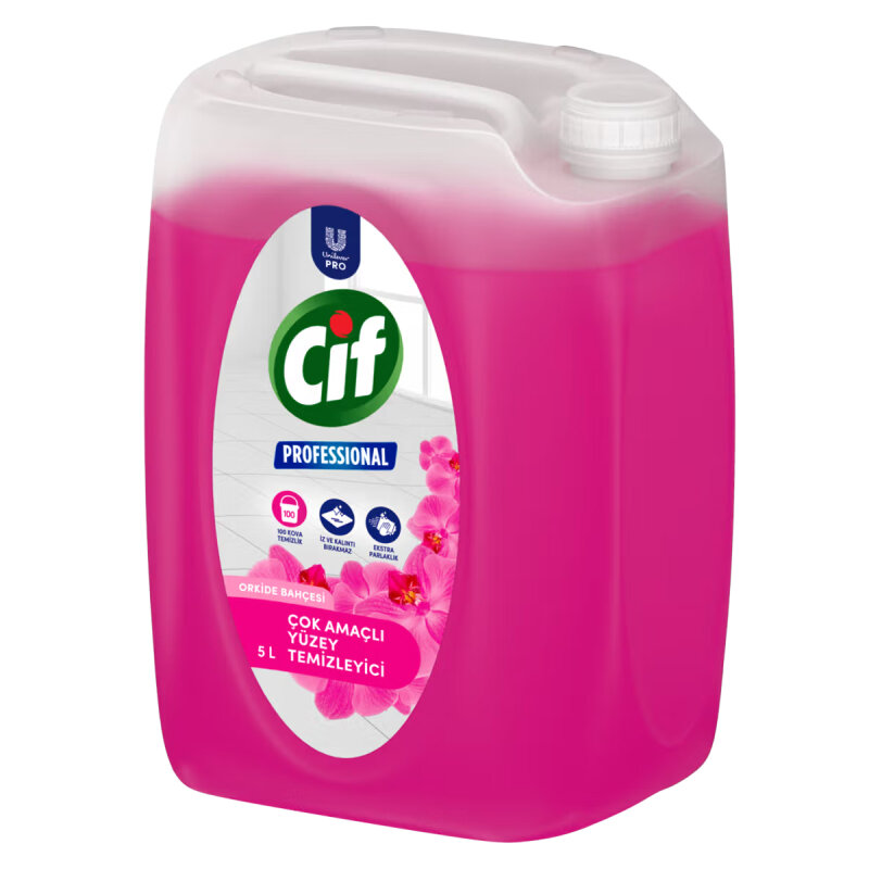 Cif Professional Yüzey Temizleyici Orkide Bahçesi 5 L - U-Pro - 3