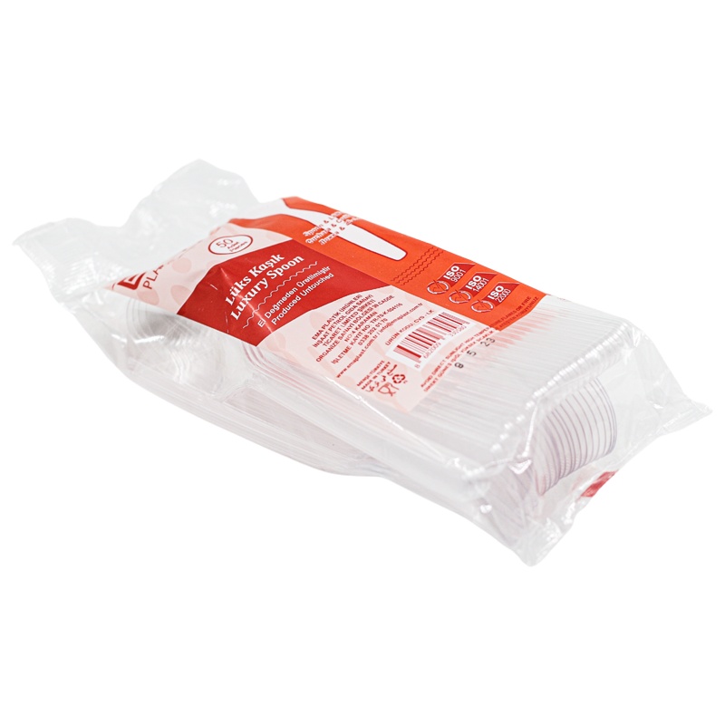 Cvs Lüx Plastik Kaşık Şeffaf 50li - EMA (1)
