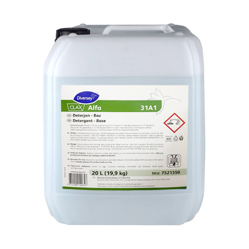 Diversey Clax Alfa 31A1 Çamaşır Deterjanı 20 Litre - DIVERSEY