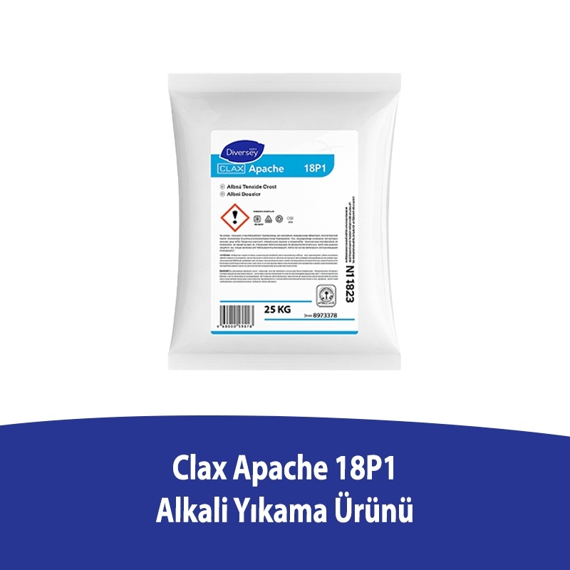 Diversey Clax Apache Alkali Yıkama Ürünü 18P1 25 Kg - 1