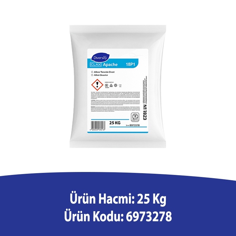 Diversey Clax Apache Alkali Yıkama Ürünü 18P1 25 Kg - DIVERSEY (1)