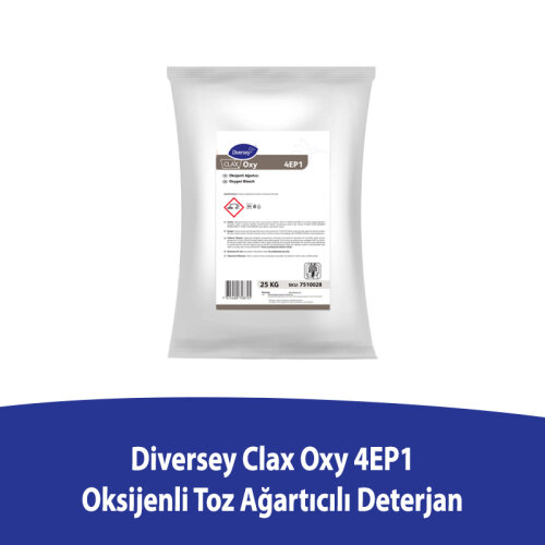 Diversey Clax Oxy 4EP1 Oksijenli Toz Ağartıcı 25 Kg - DIVERSEY