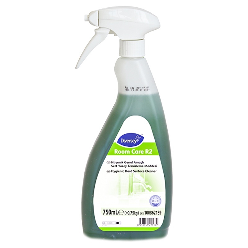 Diversey Room Care R2 Çok Amaçlı Hijyenik Yüzey Temizleyici 750 ML - 3