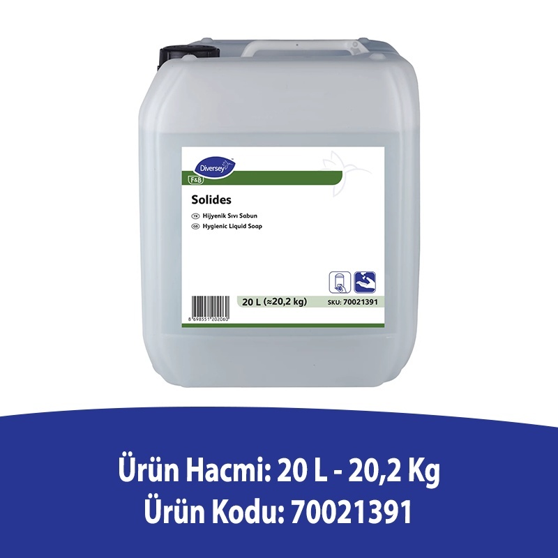 Diversey Solides Hijyenik El Yıkama Sıvısı 20L - 2