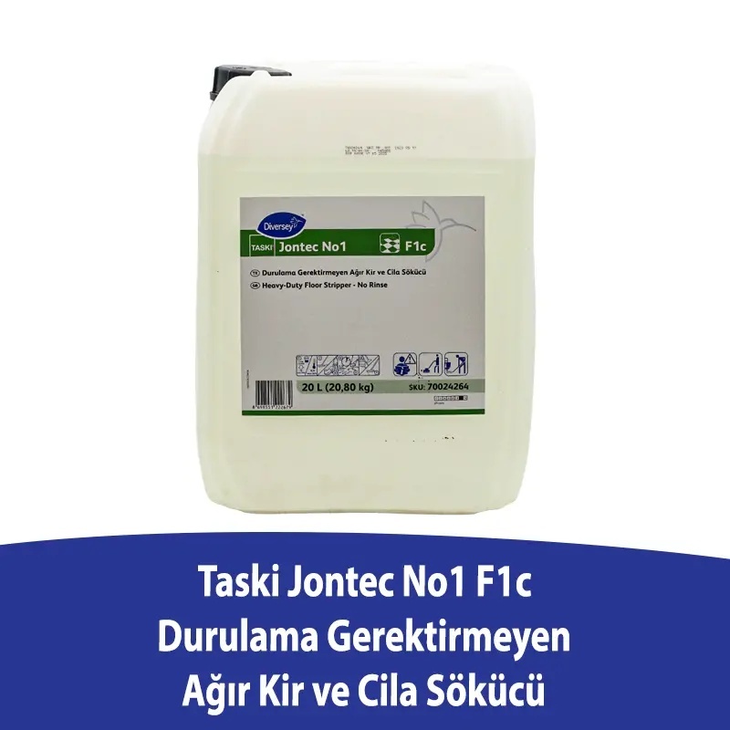 Diversey Taski Jontec No1 F1c Ağır Kir ve Cila Sökücü 20 L - DIVERSEY