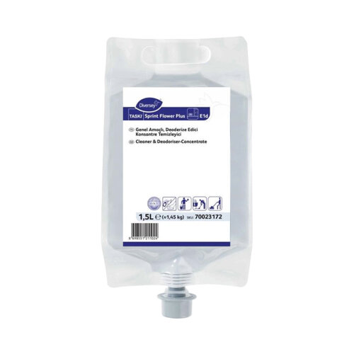Diversey Taski Sprint Flower Plus E1d Deodorize Edici Genel Yüzey Temizlik Ürünü - DIVERSEY