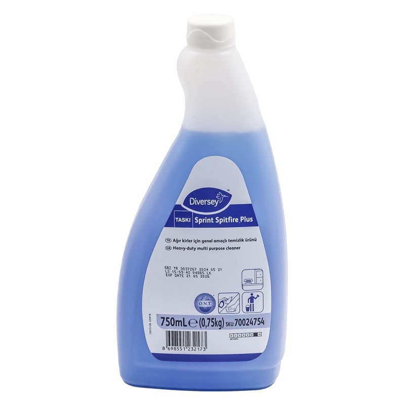 Diversey Taski Sprint Spitfire Plus Genel Temizlik Ürünü 750 Ml - 3