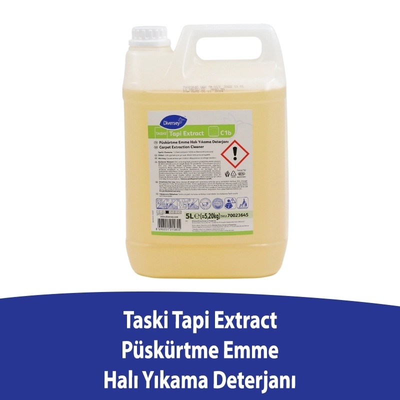 Diversey Taski Tapi Extract C1b Halı Yıkama Deterjanı 5L - DIVERSEY