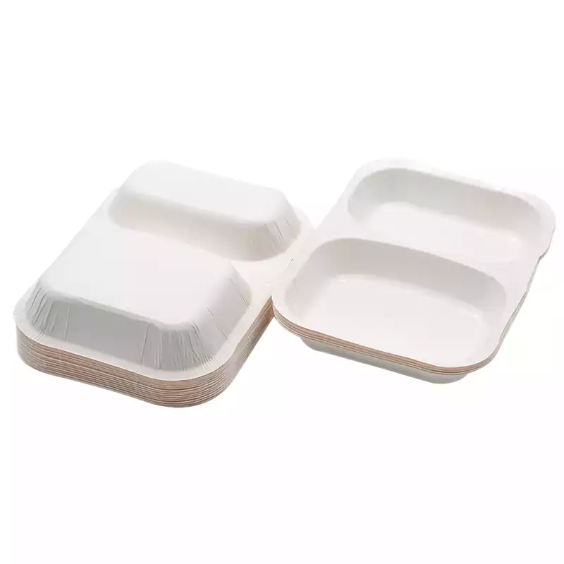 Dmr 09 2 Gözlü Karton Yemek Kabı 400'lü - 2