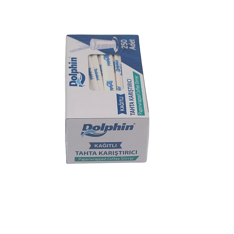 Dolphin Kağıtlı Tahta Karıştırıcı 250 Adet - 3