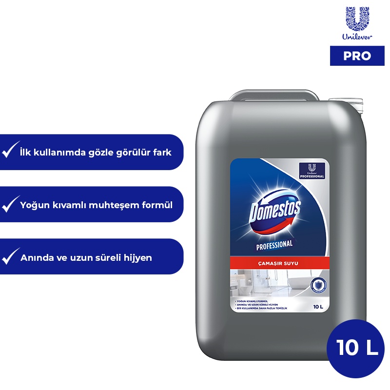 Domestos Professional Ultra Yoğun Kıvamlı Çamaşır Suyu 10 L TSE - DOMESTOS