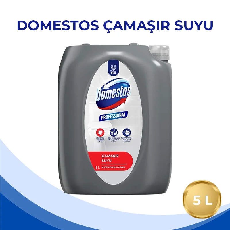 Domestos Professional Ultra Yoğun Kıvamlı Çamaşır Suyu 5 L TSE - 2