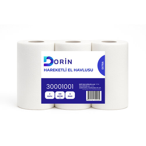 Dorin Extra Hareketli Havlu 130 Metre 1x6 - DORİN