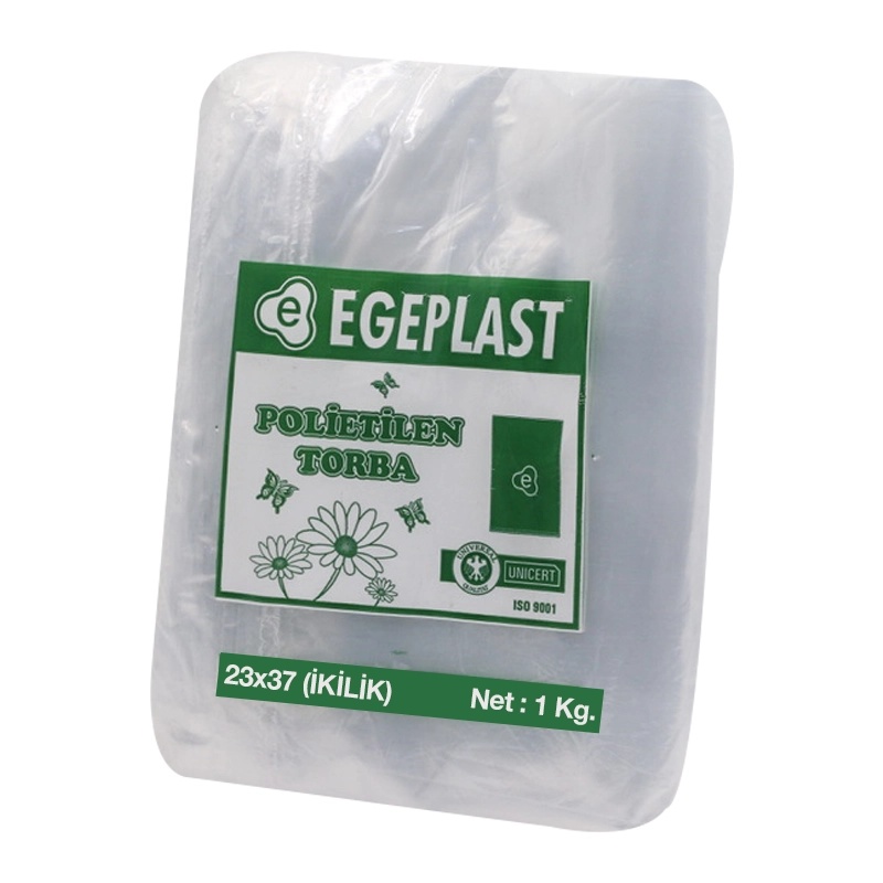 Ege Plastik Polietilen Süt Torbası 23x37 2'lik - EGE PLASTİK (1)