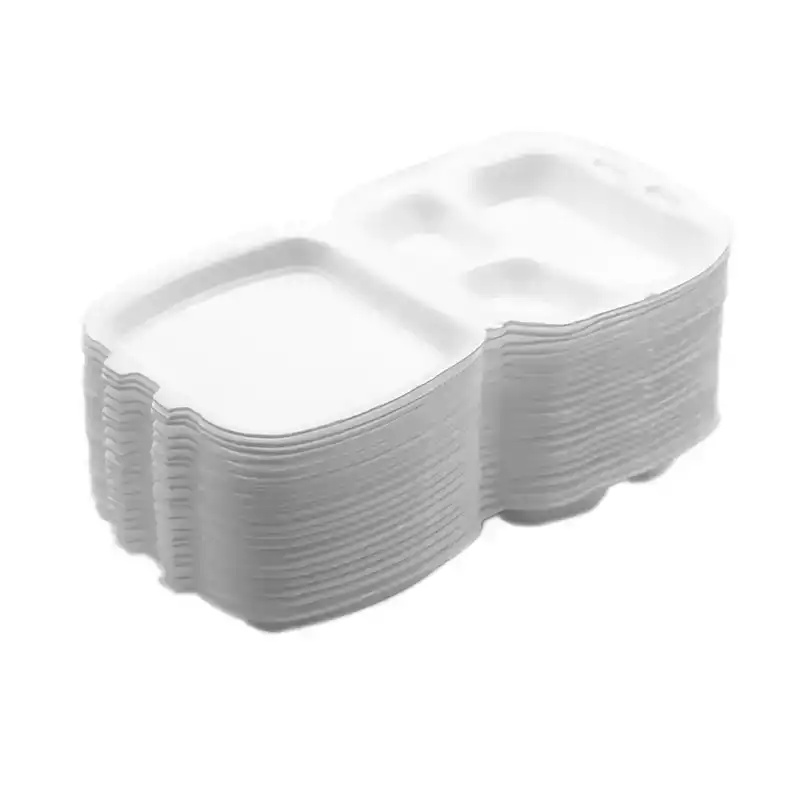 Erze Kapaklı 3 Gözlü Köpük Tabak 23/A 100 Lü - ERZE (1)