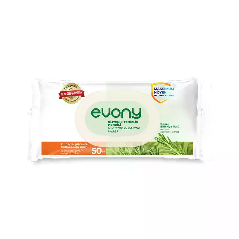 Evony Hijyenik Temizlik Islak Mendil - Focus