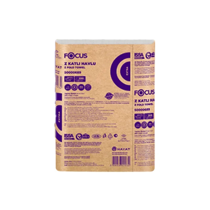Focus Extra Z Katlı Kağıt Havlu 200x12 Adet 18 Gr - Focus (1)