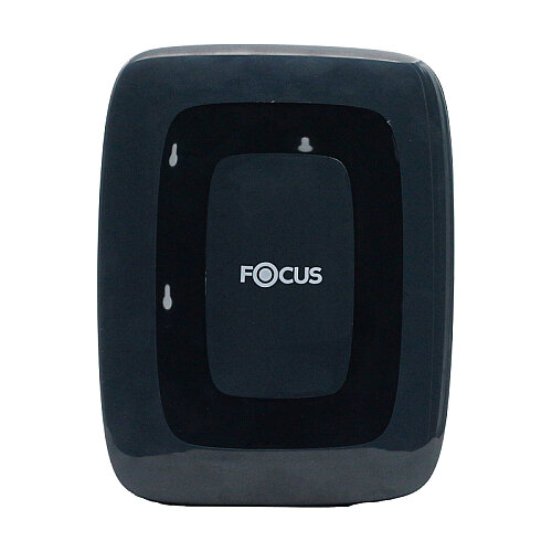 Focus İçten Çekmeli Tuvalet Kağıdı Aparatı Siyah - Focus