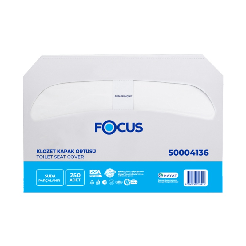 Focus Klozet Kapak Örtüsü 250li 10 Paket - Focus (1)