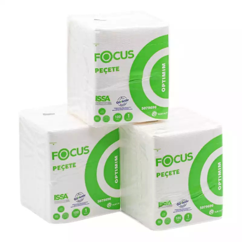 Focus Optimum Peçete Kağıt 100Lü 32 Adet 20x24 Cm - 2