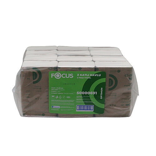 Focus Optimum Z Katlı Havlu 200x12 Adet - Focus (1)