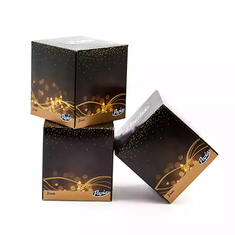 Focus Papia 3 Katlı Küp Kutu Mendil - Focus (1)