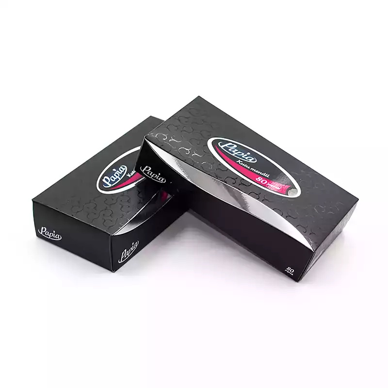 Focus Papia Maksi Kutu Mendil Peçete Siyah - Focus (1)