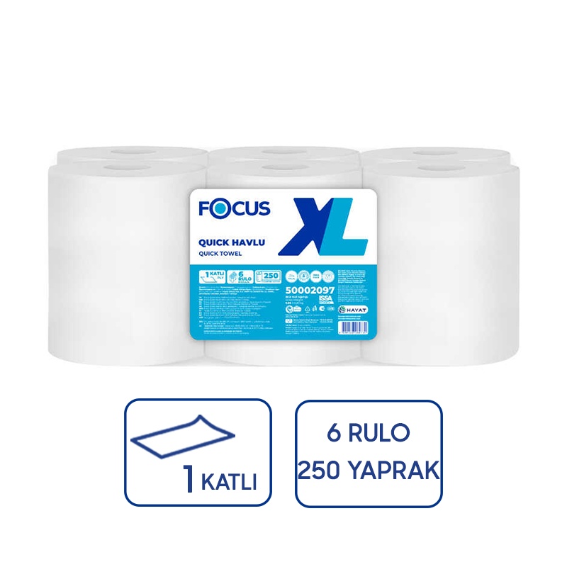 Focus Xl Quick Fotoselli Havlu 250 Metre 1x6 - Focus