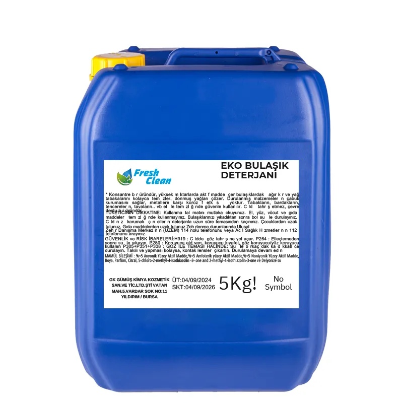 Fresh Clean Eko Bulaşık Deterjanı 5 Kg - FRESH CLEAN