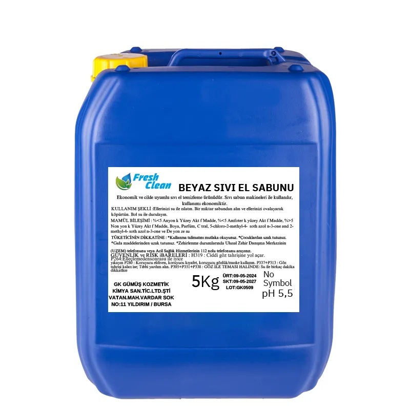 Fresh Clean Kar Çiçeği Sıvı Sabun 5 Kg - FRESH CLEAN