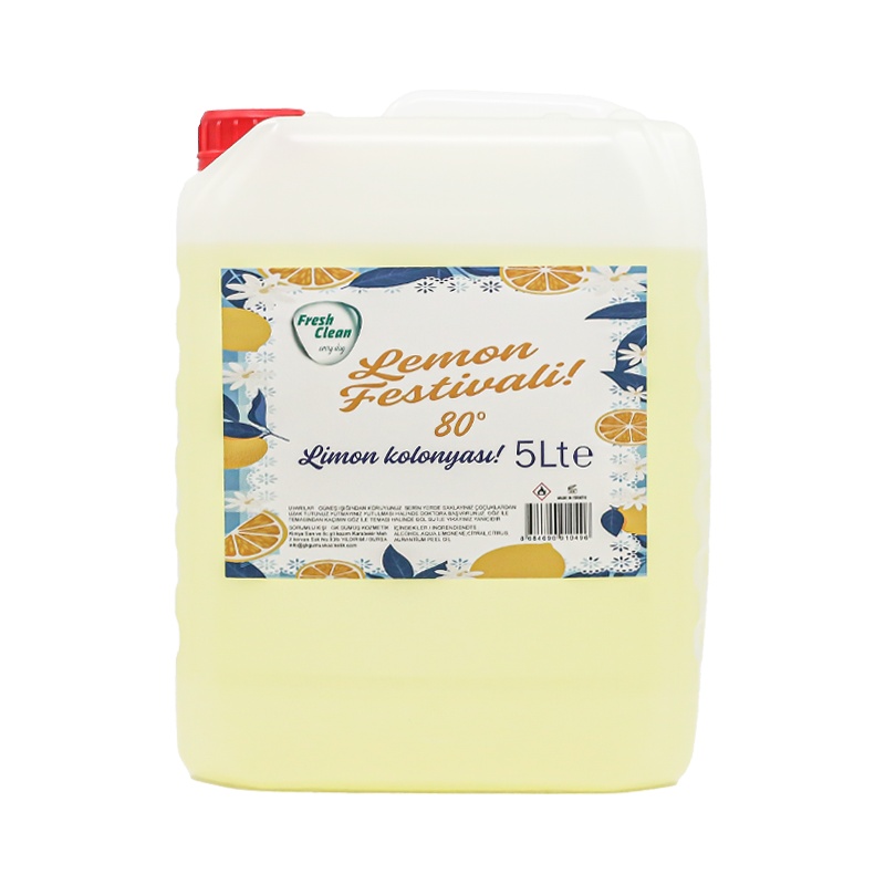 Fresh Clean Limon Kolonyası 5 Litre - FRESH CLEAN