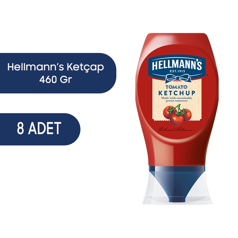 Hellmann's Ketçap 460 G 8 Adet - HELLMANNS