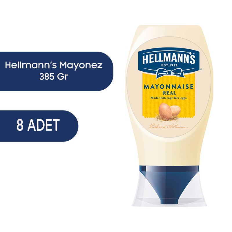 Hellmann's Mayonez 8'li 385 G - HELLMANNS