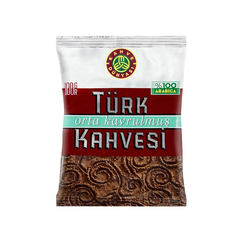 Kahve Dünyası Orta Kavrulmuş Türk Kahvesi 100 Gr - KAHVE DÜNYASI