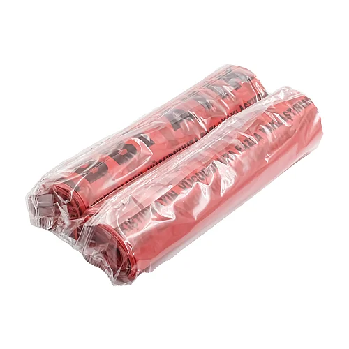 Kazanç 480 GR Tıbbi Atık Baskılı Büyük Kırmızı Çöp torbası E420 65X80 - 1